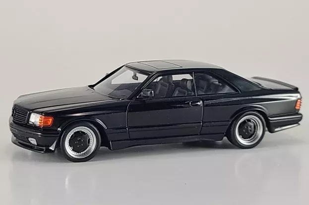 Schuco Mercedes S-class 560sec Amg c126 Wide Wings 1989 1:43 450921300